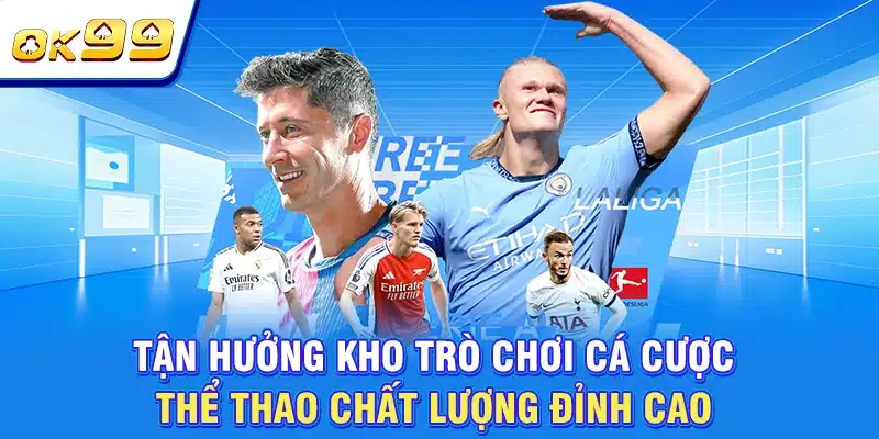 OK99 | Sân Chơi Chất Lượng Số 1 Châu Á | Tặng Thưởng 199K 5 Tận hưởng kho trò chơi cá cược thể thao chất lượng đỉnh cao